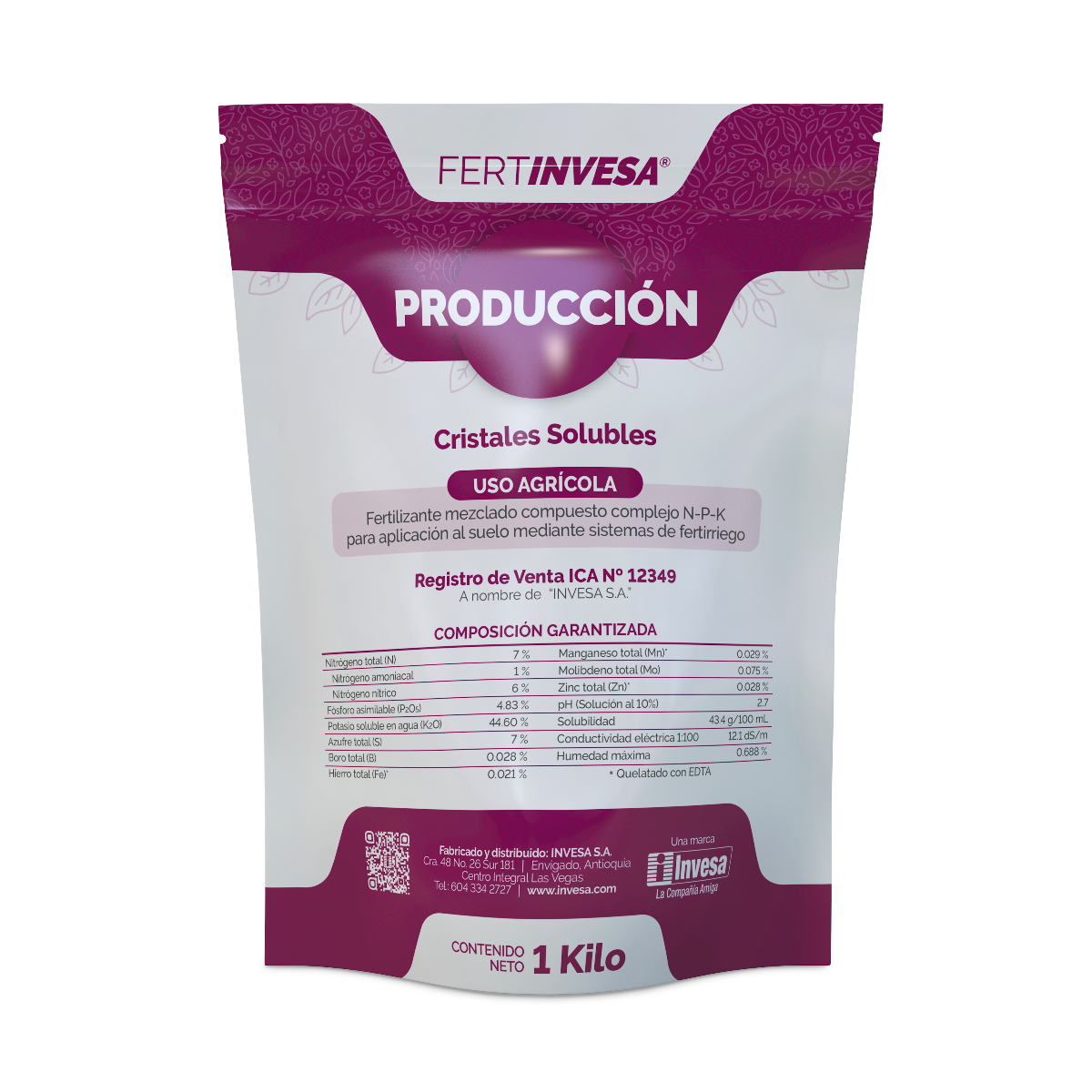 Fertinvesa producción CRS
